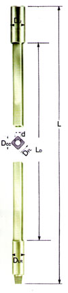 Square drill collar